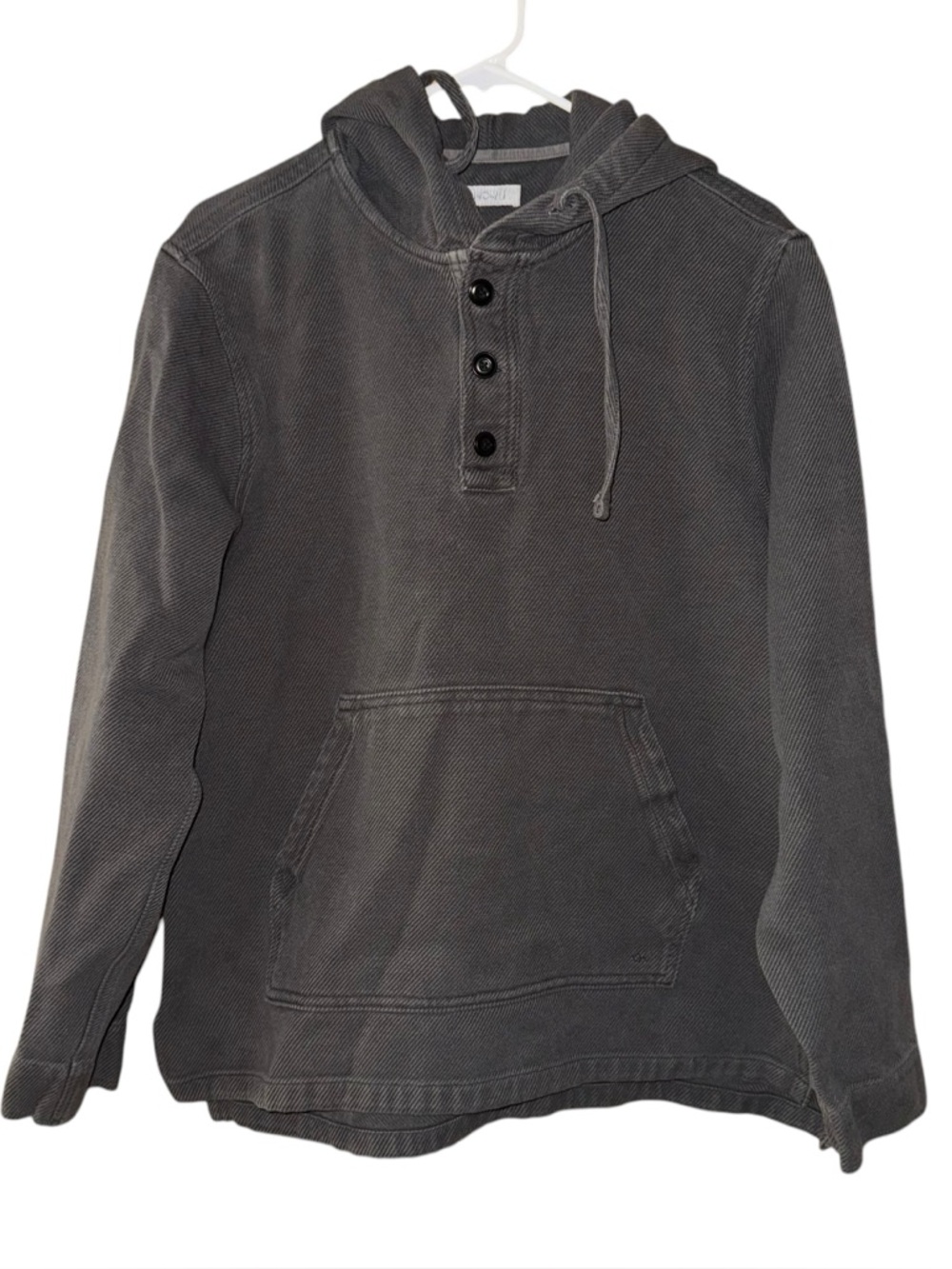 Outerknown Blanket Henley Hoodie Shirt Jacket Organic Cotton Mens Large